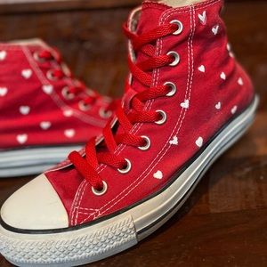 Converse hightop red